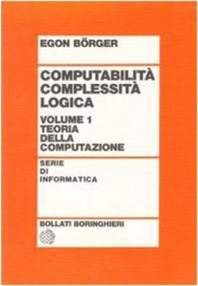 Computabilità complessità logica