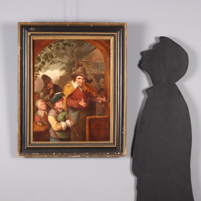 Gemälde „Die wandernden Musikanten“