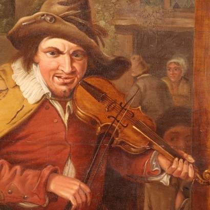 Gemälde „Die wandernden Musikanten“