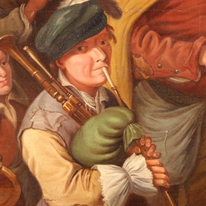 Gemälde „Die wandernden Musikanten“