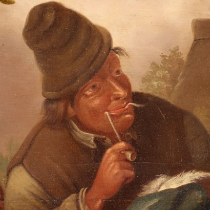 Gemälde „Die wandernden Musikanten“