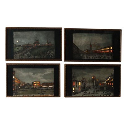 Group of 4 Optical Prints