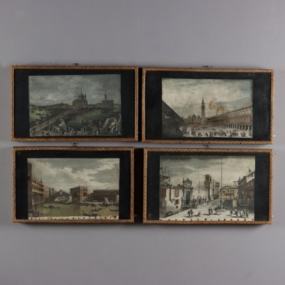 Group of 4 optical prints,Giovan Battista Brustolon,Giovan Battista Brustolon,Giovan Battista Brustolon