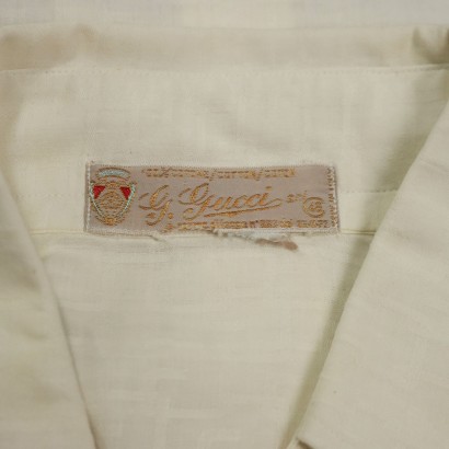 Gucci Camicia Vintage Bianca