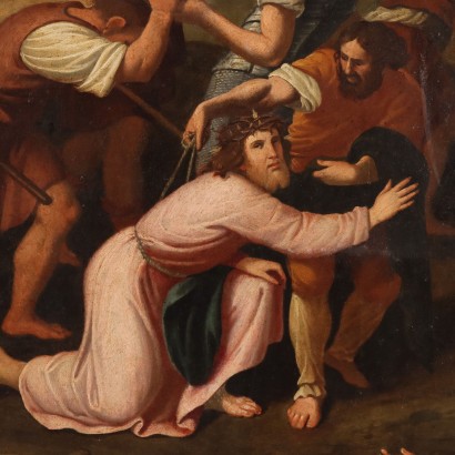 Painting Copy by Pierre Mignard,Jesus on the path to Calvary,Pierre Mignard,Pierre Mignard,Pierre Mignard