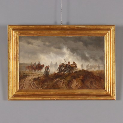 Painting by Charles Humbert