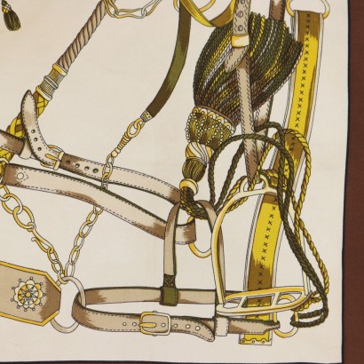 Bellotti Foulard Vintage Selle Da Chasse