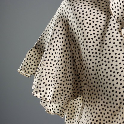 Yves Saint Laurent Camicia in Seta Vin
