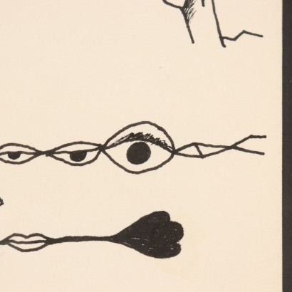 Zeichnung von Maurice Henry, L' avenir de pierre, Maurice Henry, Maurice Henry, Maurice Henry, Maurice Henry