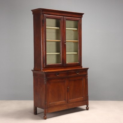 Antique Cupboard Louis Philippe Walnut 2 Drawers XIX Century