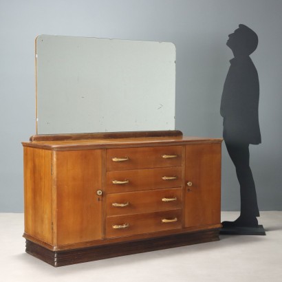 Credenza con specchio Anni 40-50