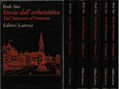 Storia dell'urbanistica (5 Volumi)