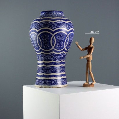 Majolica Ceramic Vase