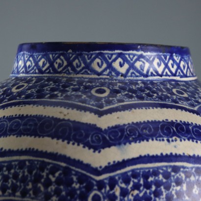 Majolica Ceramic Vase