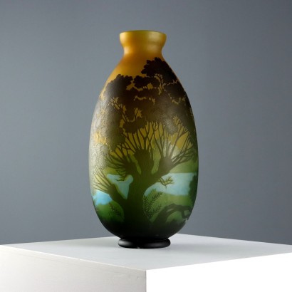 Vase de style Galle