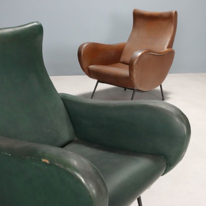 Two 1950s Armchairs by Rest, Marco Zanuso, Marco Zanuso, Marco Zanuso