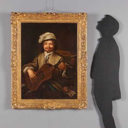 Den Gitarrenspieler malen