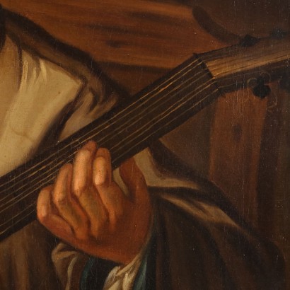 Den Gitarrenspieler malen