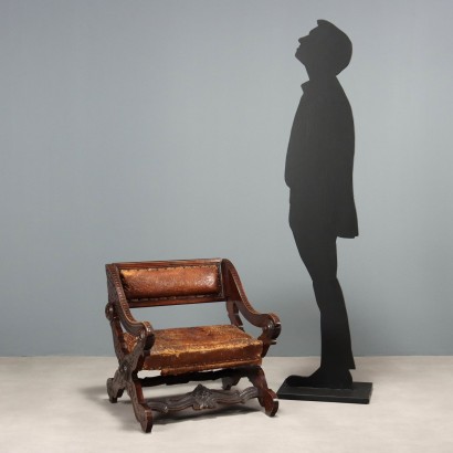 SILLÓN, Sillón de estilo neorrenacentista