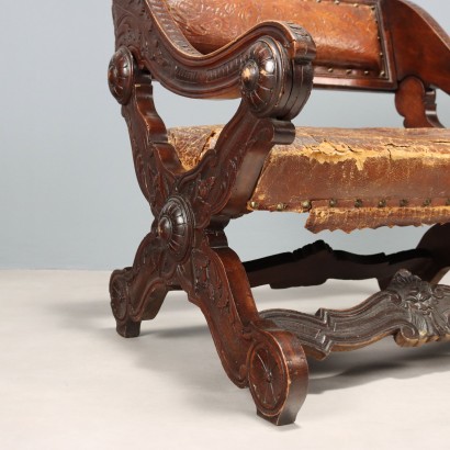 SILLÓN, Sillón de estilo neorrenacentista