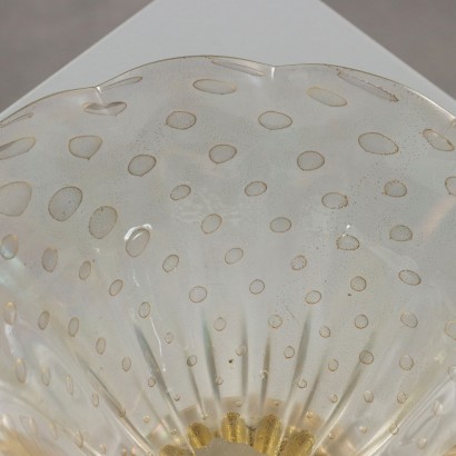 Centro de mesa de cristal de Murano