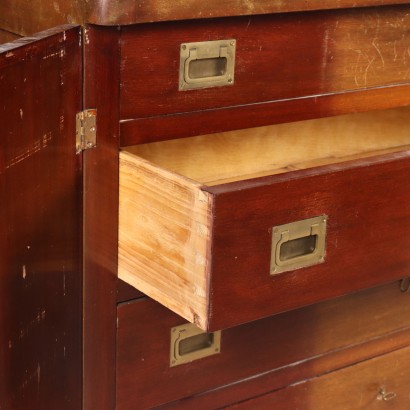 Cassettiera,Cassettiera in Mogano