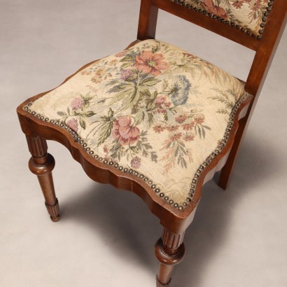 Pair of chairs and bench