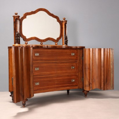 Dresser with mirror
