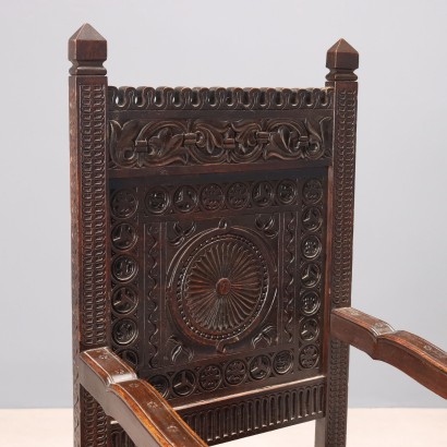 STUHL, Stuhl im Neorenaissance-Stil