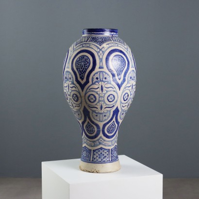 Vaso Moresco in Ceramica Maiolicata
