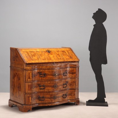 Drop-leaf Cabinet, Walnut Drop-leaf Cabinet