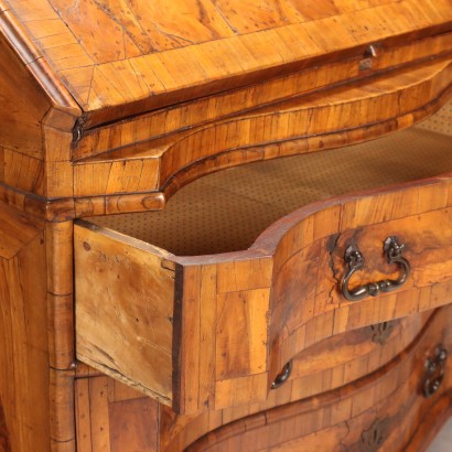 Drop-leaf Cabinet, Walnut Drop-leaf Cabinet