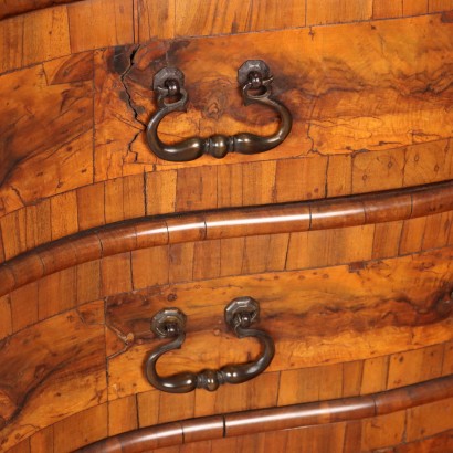 Drop-leaf Cabinet, Walnut Drop-leaf Cabinet