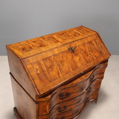 Drop-leaf Cabinet, Walnut Drop-leaf Cabinet