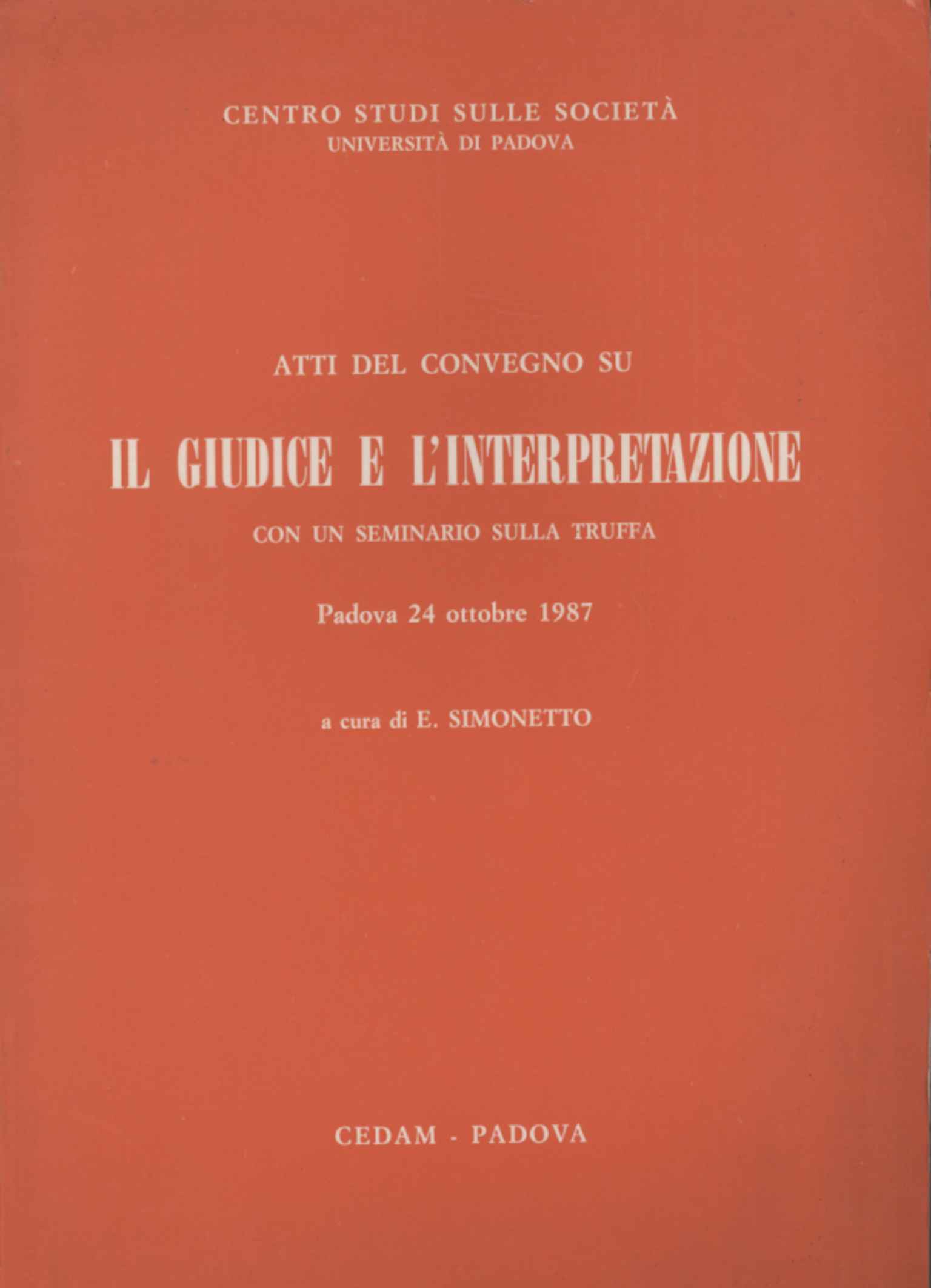 Proceedings of the conference on the judiciary