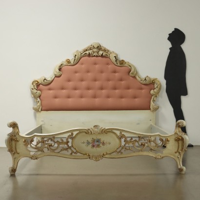 Rococo Style Double Bed