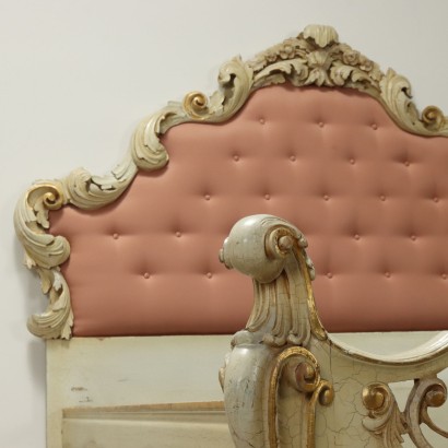 Rococo Style Double Bed