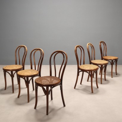 Grupo de seis sillas Thonet
