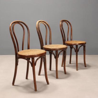 sedie thonet,Gruppo di Sei Sedie Thonet