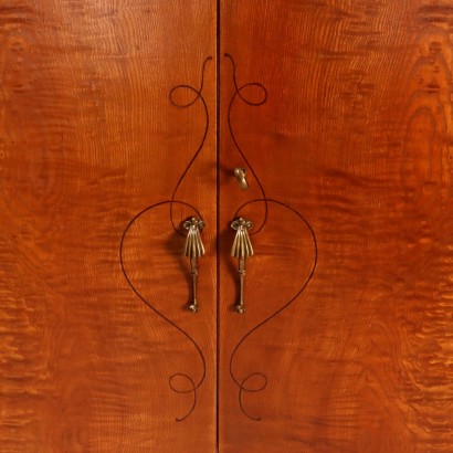 Armario de seis puertas de la década de 1950