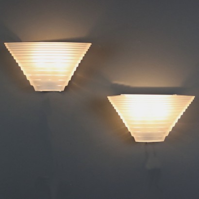 Artemide Pergamo 30 Wandlampen Design Angelo Mangiarotti 80er Jahre