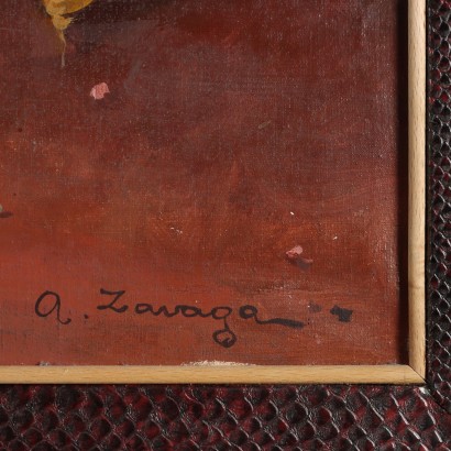 Painting by Antonio Zavaga, Genre Scene at Court, Antonio Zavaga, Antonio Zavaga, Antonio Zavaga