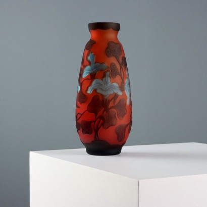 Vaso in Stile Gallé