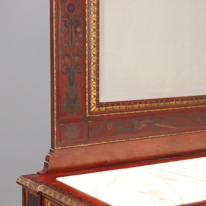 Console avec miroir