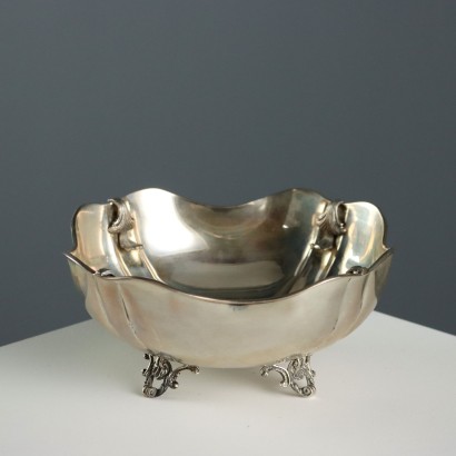 Vintage Schal Silber Malinverni Milano Italien des XX Jhs