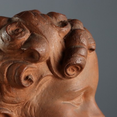 Busto di Ragazzo in Terracotta