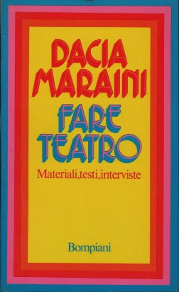 Fare teatro