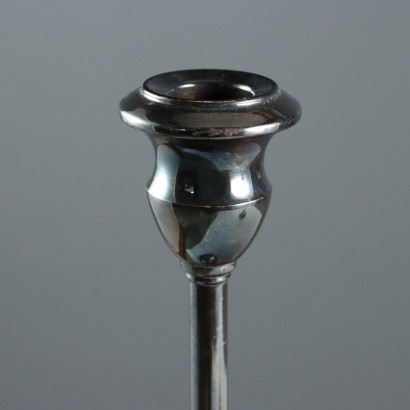Dos candelabros de plata 925 fabricados