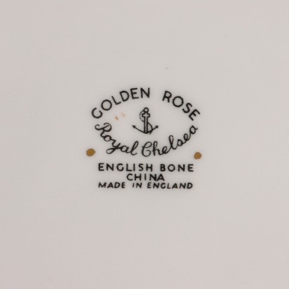 Golden Rose Tea and Dessert Service