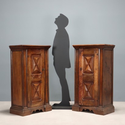 Pair of cabinets, Pair of Baroque-style sideboards
